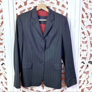 Piazza Sempione Dark Pinstripe Blazer